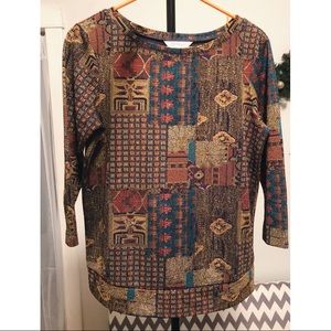 Patterned Top